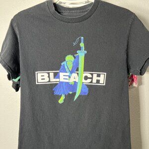 Bleach Anime Double-Sided 100% Cotton T-Shirt Tite Kubo Shueisha SZ Sm - RARE!
